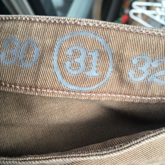 Earnest Sewn tan/khaki jeans - Picture 4 of 6